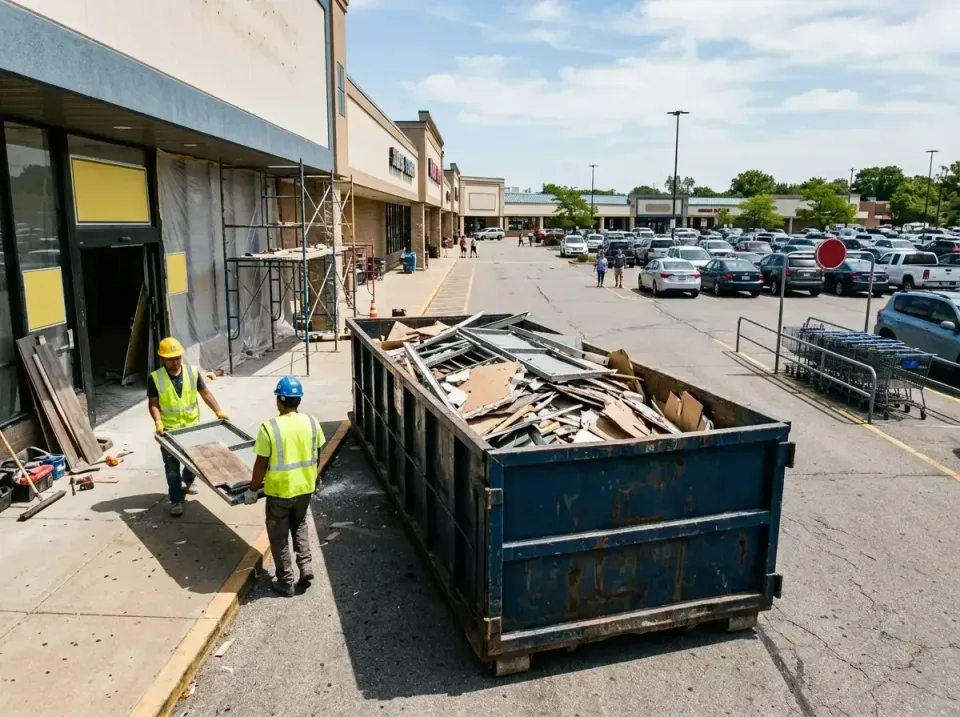 retail-store-renovation-debris-003 — frequently asked questions, Roll-off Dumpster Rentals in Libertyville, IL